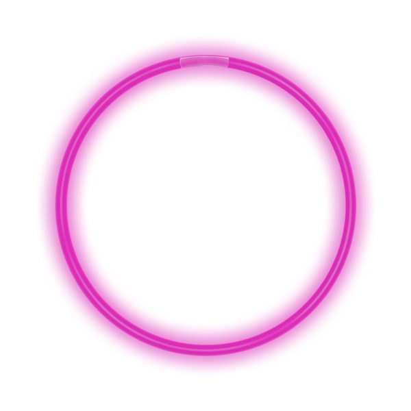 Pink 22" Glow Necklaces (50 Per pack)