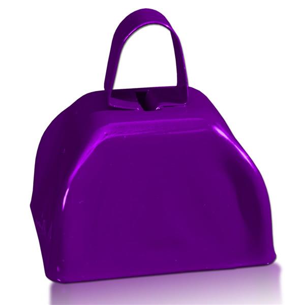 Purple Metal Cowbells (12 Per pack)