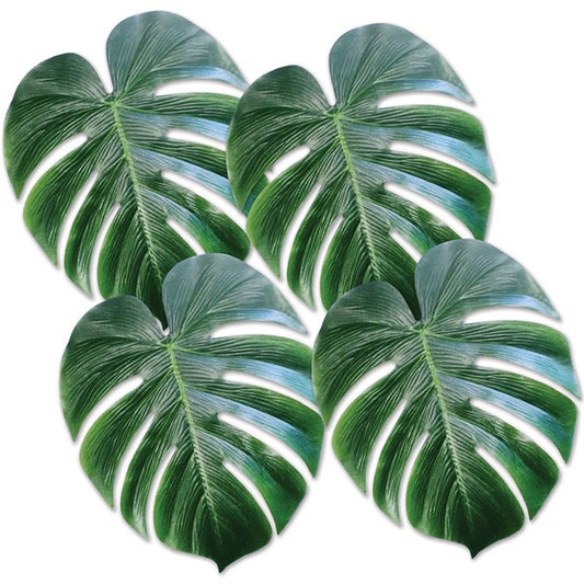 Tropical Palm Leaves (4 Per pack)