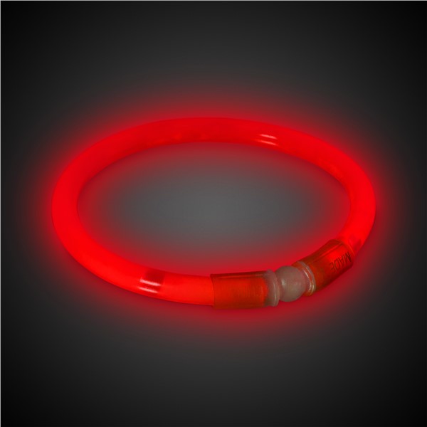 Red Glow Bracelets (3 Per pack)