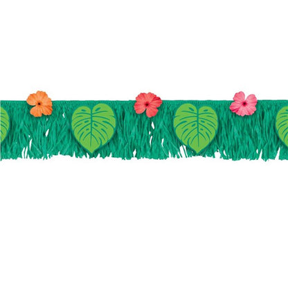 Tropical Jungle Fringe Banner