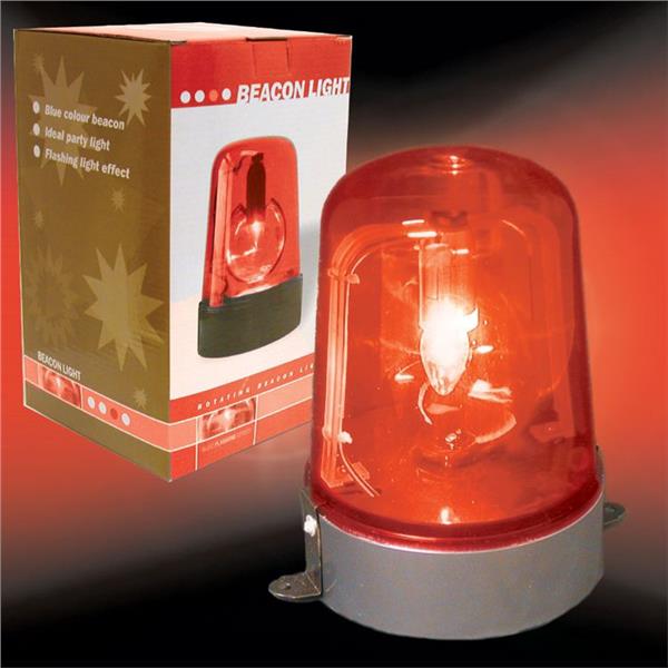 Red Orange Police Light