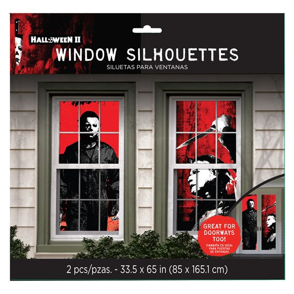 Halloween II Window Silhouettes