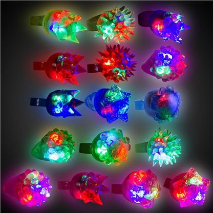 LED Jelly Rings (24 Per pack)