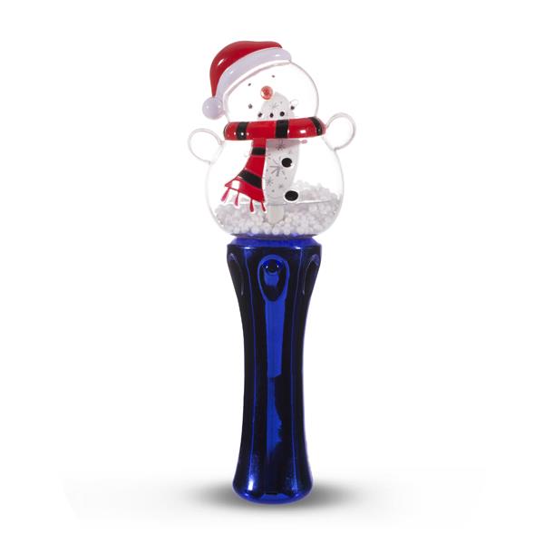 LED Snowman Spinner Wand