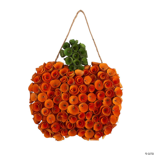 Pumpkin-Shaped Wreath