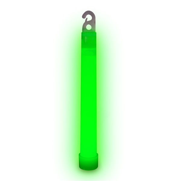 Green 6" Premium Glow Sticks (25 Per pack)