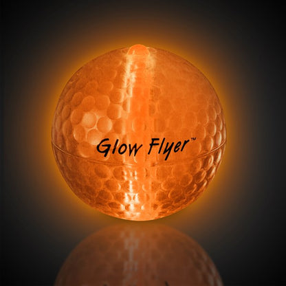 Orange Glow Flyer Golf Ball