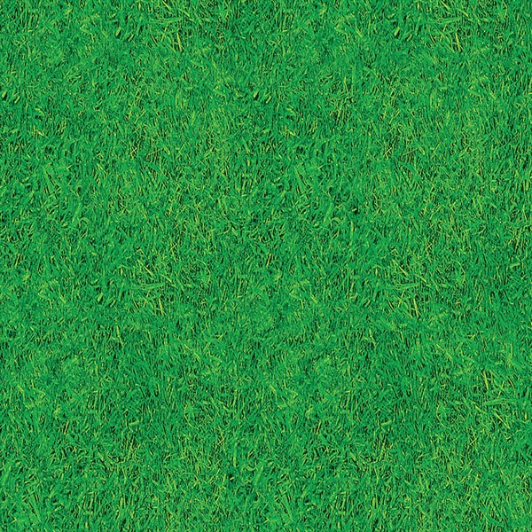 Green Grass Plastic Table Cover