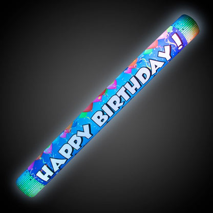 LED Happy Birthday Foam Lumiton