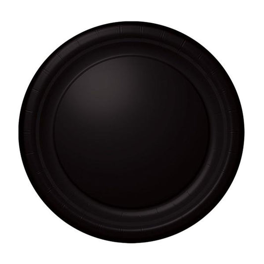 Black 7" Paper Plates (20 Per pack)