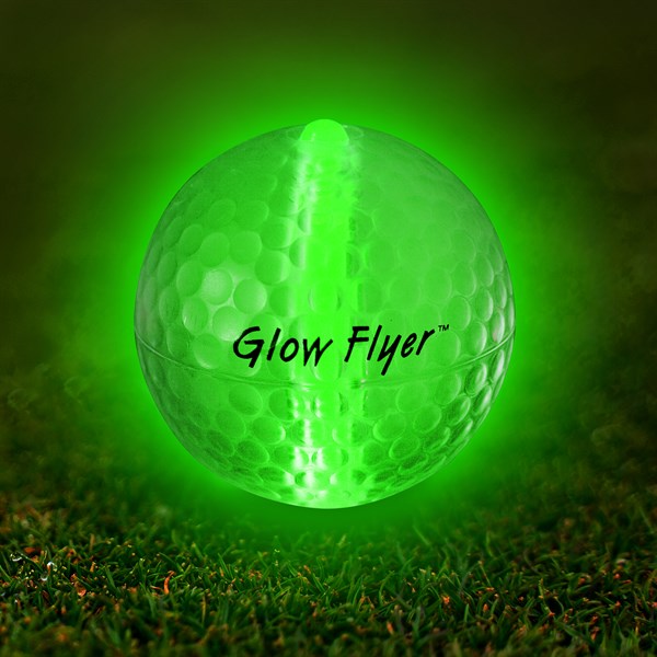 Green Glow Flyer Golf Ball