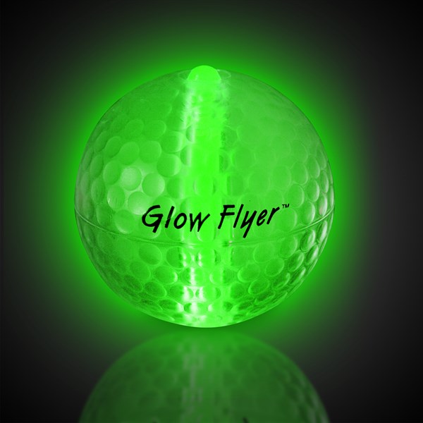 Green Glow Flyer Golf Ball