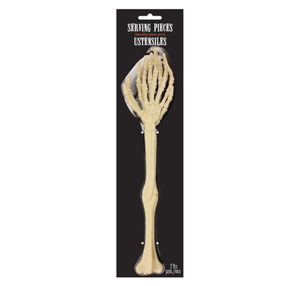 Skeleton Hands Salad Servers