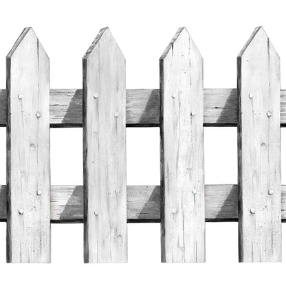 White Picket Fence Cutouts (3 per pack)