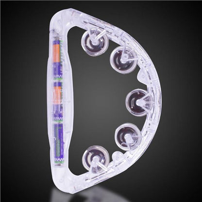 LED Clear Tambourine