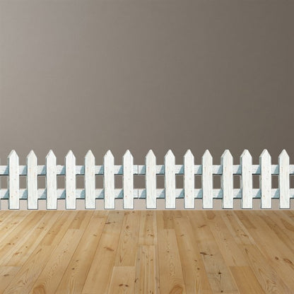 White Picket Fence Cutouts (3 per pack)