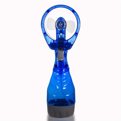 Blue Water Spray Fan