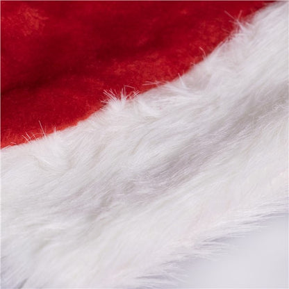 Santa Claus Deluxe Plush Hat