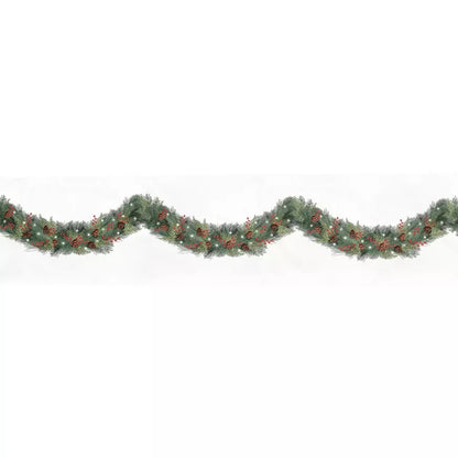 Christmas Bunting Garland Plastic Room Roll, 40ft x 14.25in