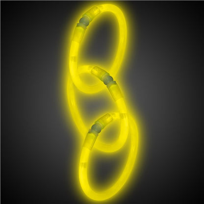 Yellow Glow Bracelets(3 Per pack)