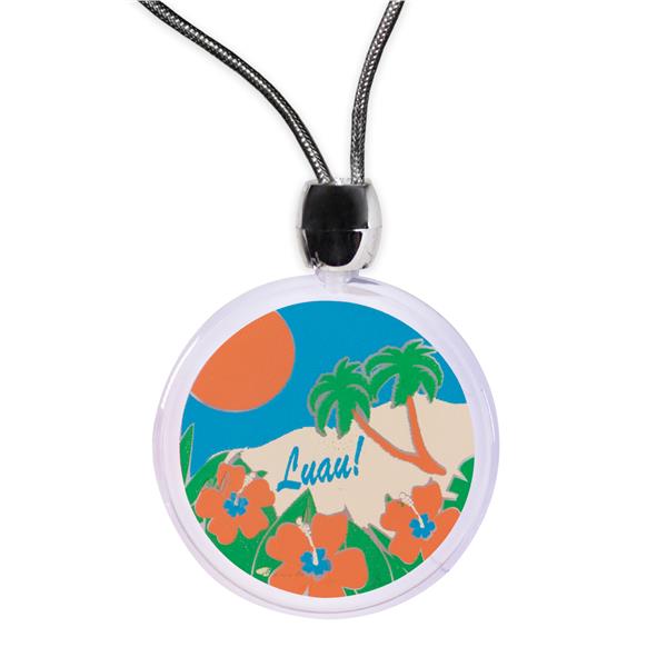 LED Luau Party Pendant Necklace