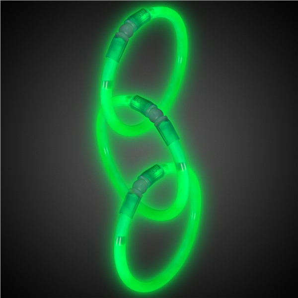 Green Glow Bracelets (3 Per pack)