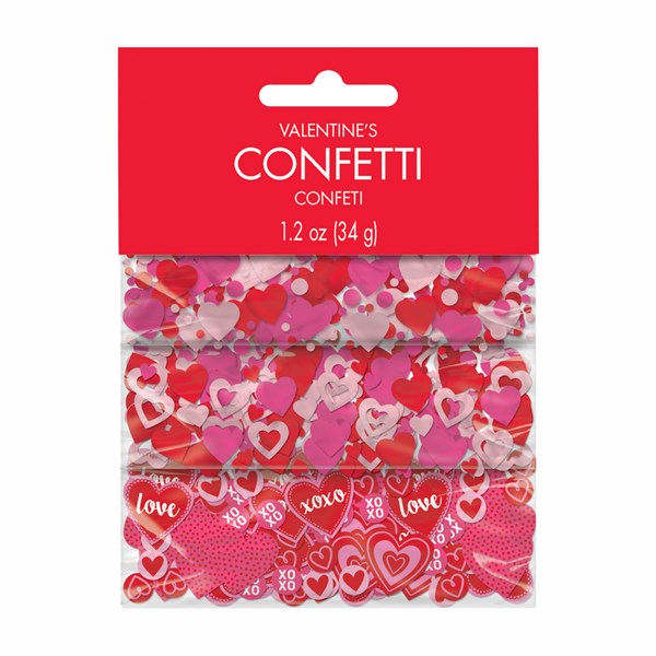 Valentine Hearts Confetti