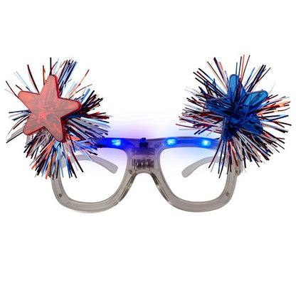 LED Patriotic Stars Sunglasses