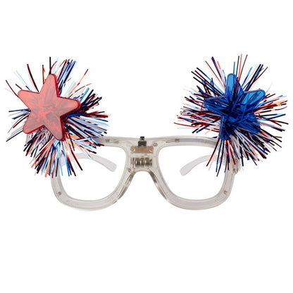 LED Patriotic Stars Sunglasses