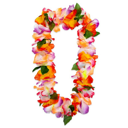 Tropical Silk Flower Lei