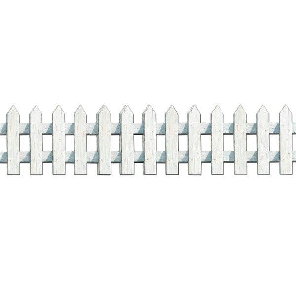 White Picket Fence Cutouts (3 per pack)