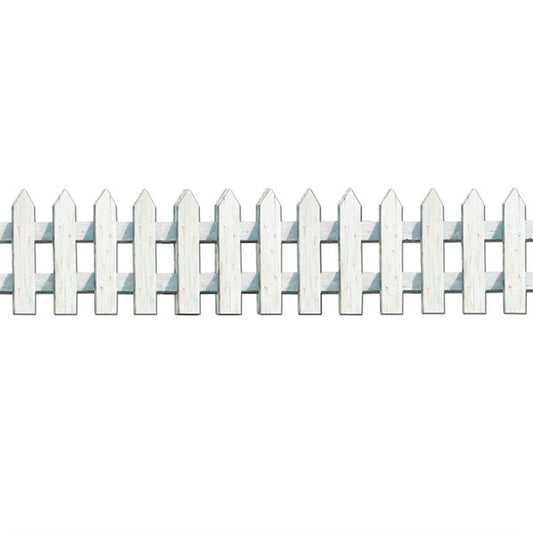 White Picket Fence Cutouts (3 per pack)