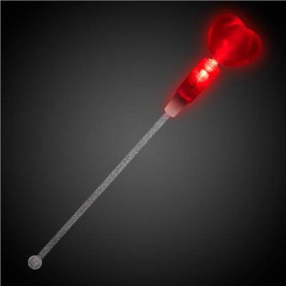 LED Red Heart Cocktail Stirrer