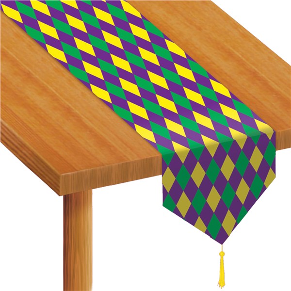 Mardi Gras Table Runner