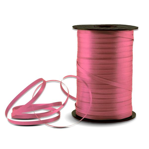 Pink Crimped Curling Ribbon