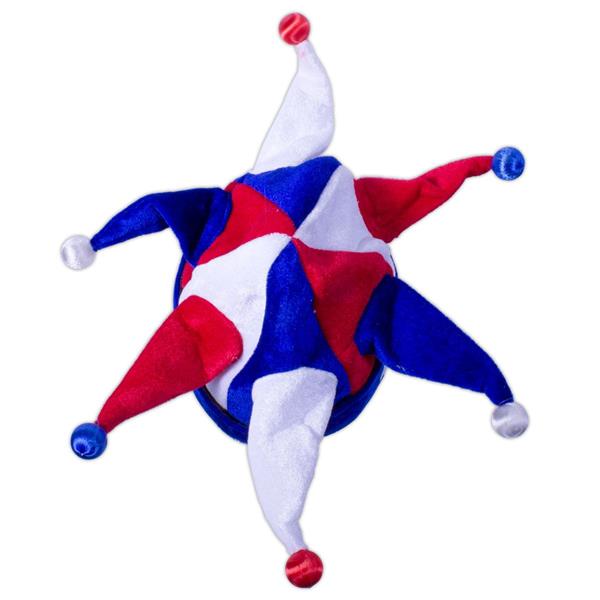 LED Patriotic Jester Hat