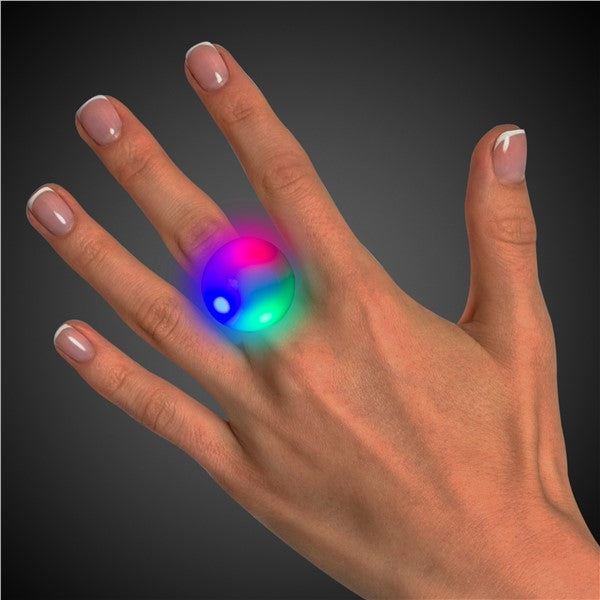 White LED Jelly Rings (24 Per pack)