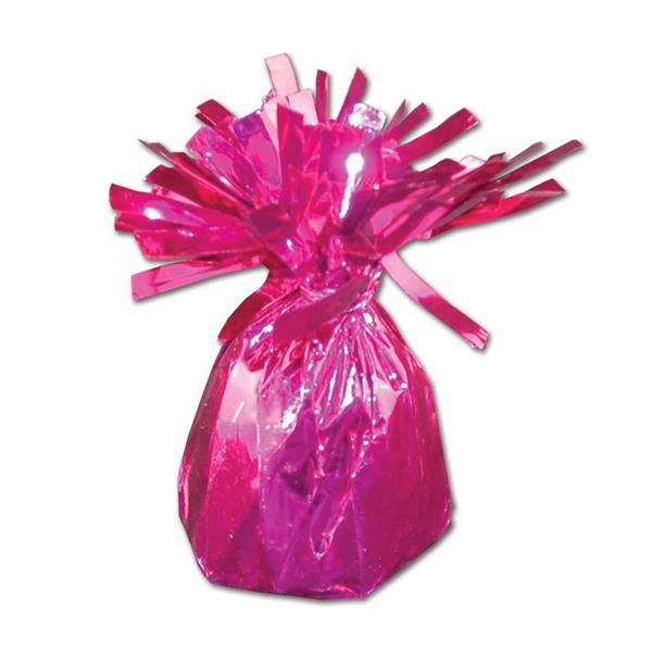 Pink Foil Balloon 2 1/2" Weight