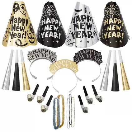 Kit for 200 - Fantasy New Year's Eve Party Kit, 600pc