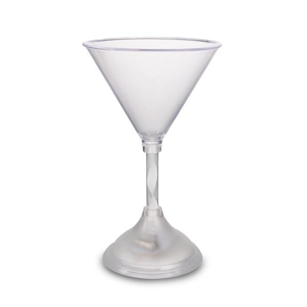 LED 7 oz. Martini Glass