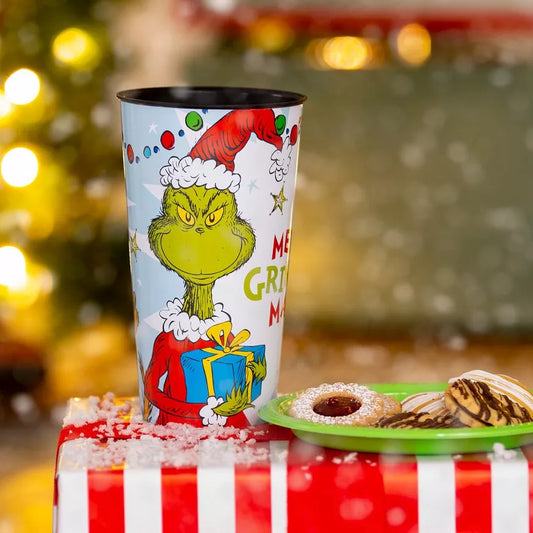 Merry Grinchmas Plastic Favor Cup, 32oz - How the Grinch Stole Christmas