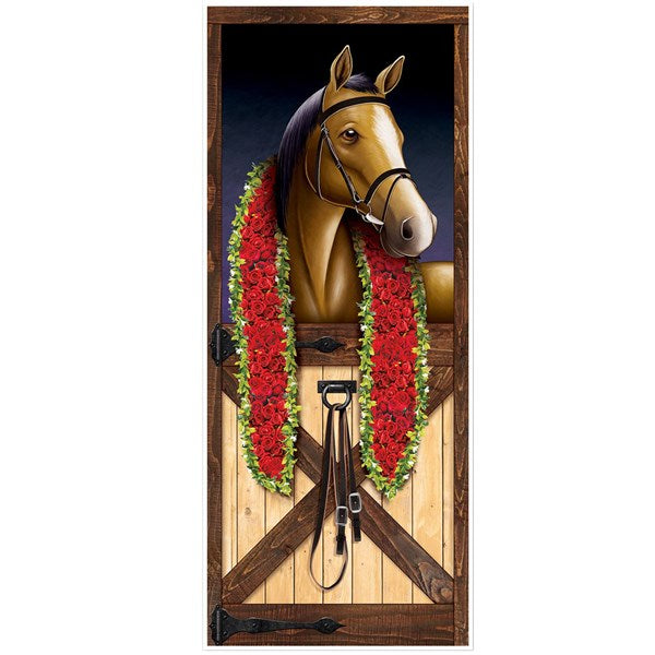 Horse Racing Door Cover