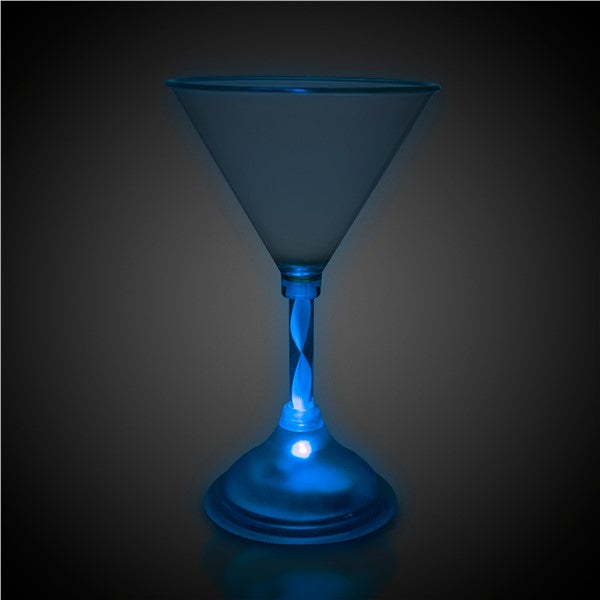 LED 7 oz. Martini Glass