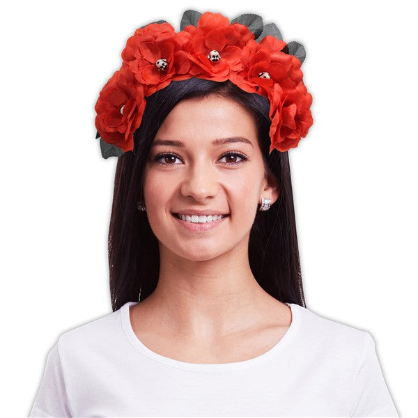 Day of the Dead Floral Headband