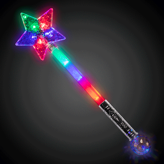 LED Prism Star Wand