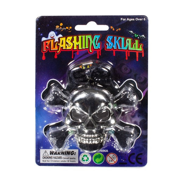 LED Skull & Crossbones Necklace