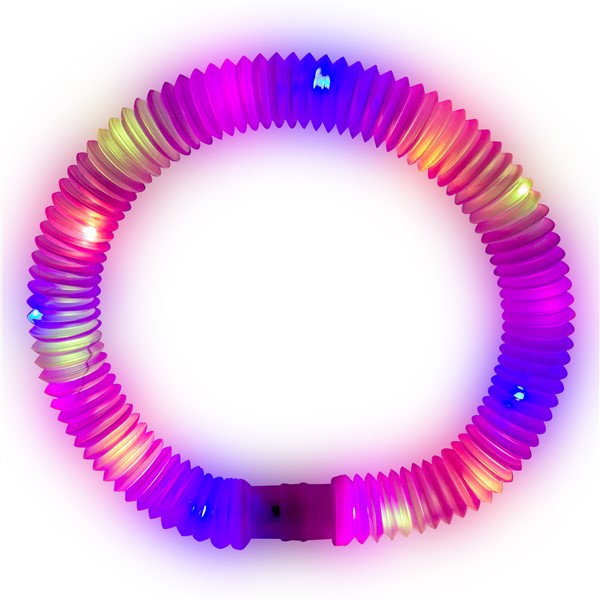 LED Pink Pop Fidget Tube