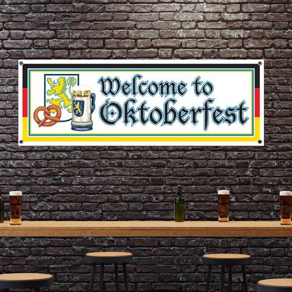 Welcome To Oktoberfest Banner