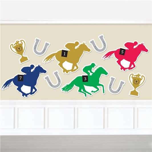 Horse Race Cutouts (10 Per pack)